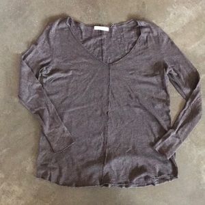 Off the shoulder long sleeve